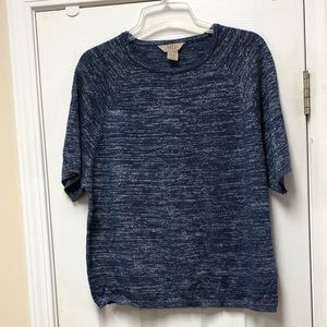 Teddi shirt sleeve sweater. Size XL